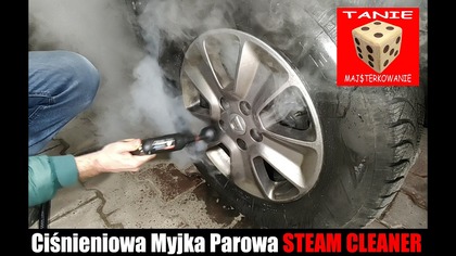 Ciśnieniowa Myjka Parowa z Aliexpress STEAM CLEANER czyści: Felgi, Fugi, Płyty Indukcyjne, Okna ...