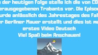 COBI TRABANTS - JAHRESTAG DES FALLS DER BERLINER MAUER