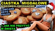 PROSTY PRZEPIS NA ŚWIĄTECZNE CIASTKA NISKOWĘGLOWODANOWE LowCarb, Keto