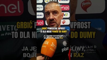 Grbić powiedział wprost.  To dla niego powód do DUMY 