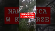 Nawałnica w kamperze #vanlifepolska #kamper #podróże #nadzikonajlepiej