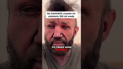 Pociągiem przez Saharę z resztką wody