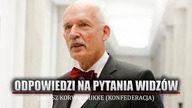 Janusz Korwin-Mikke o STOP 447, Bosaku, obchodach w Jerozolimie, Hitlerze.  Pytania od widzów