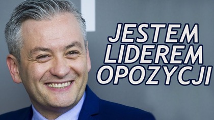 Biedroń ogłasza się liderem opozycji