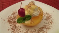 Brzoskwinie z serkiem mascarpone - Video-Kuchnia. pl