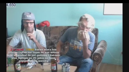 Bystrzak TV - Tajfun podpalił brodę DYMY!!!!