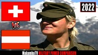 Szwajcaria vs Austria 2022 | Por&oacute;wnanie siły militarnej