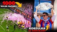 Lewandowski ZROBIŁ TO SPECJALNIE!? Ubrał koszulkę Barcelony? 1000 rolek PAPIERU TOALETOWEGO | LANDRI
