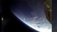 Lot of flying objects?or just cosmic trash?