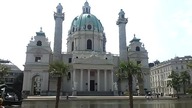 WIEN Karlskirche noch einmal 17 VI 2019 my film Piotr Napierała