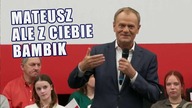 Morawiecki nazwany bambikiem, tajemnicza głowica od rakiety - skrót spotkania Tuska