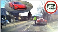 Instant karma - Ferrari i problemy z kontrolą drogową #1433 Wasze Filmy