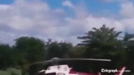 Helikopter rozpadł się przy lądowaniu