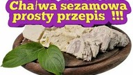 276. Jak Zrobić Chałwę Z Sezamu Bez Cukru. Pyszna :-)