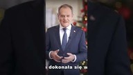 Donald Tusk z życzeniami