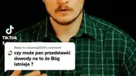 Czy może pan przedstawić dowody...  (mogę, tylko po co)