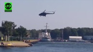 Nie żyje żołnierz.  "Spadł podczas podejmowania z okrętu przez helikopter"