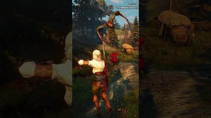 Wiedźmin 3 Short #156 Baron, Ciri i Bazyliszek
