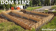 DOM 91M2 OLKUSZ | Ściany fundamentowe i pierwszy wieniec