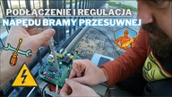 Montaż automatyki do bramy przesuwnej.  Napęd Elektrobim KSE380