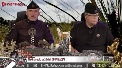 NA GRUNWALD Wt.  11. 8. 2026r.  W.  Olszański, M.  Osadowski Kamraci NPTV.pl RODACY KAMRACI.