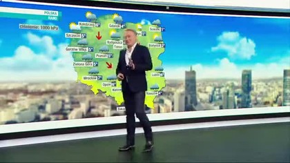 Prognoza pogody na Polsat News (22. 11. 2021)