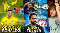 Cristiano Ronaldo ODLECIAŁ! SKANDALICZNE ZACHOWANIE! Real REMISUJE City! Liverpool wybrało TRENERA!