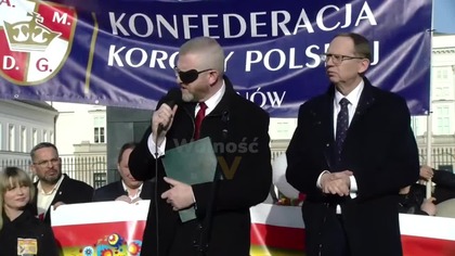 OWACJE NA STOJĄCO! BRAUN WZYWA DO PRZECIWSTAWIENIA SIĘ SYJONISTOM!