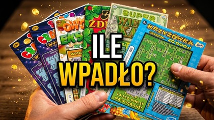 Zdrapki Lotto  Mix za stówkę!  Coś się nawet nazbierało! 