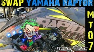 SWAP! Yamaha Rapptor MT_07 / Made by Mechanic ATV / #Ori ATV Riders / #swap MT07