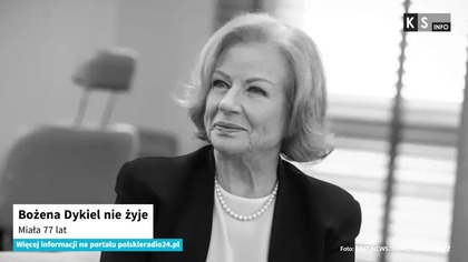 Bożena Dykiel nie żyje [KS Info]