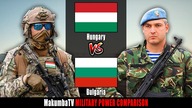 Węgry vs Bułgaria 2024 | Porównanie siły militarnej #militarypower