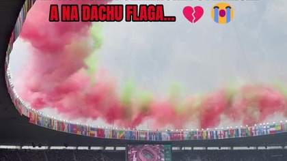 Fantastyczna ceremonia otwarcia w Meksyku A na dachu polska flaga 