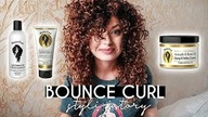 TEST NA ŻYWO  Bounce Curl Leave-In + Defined Cream + Light Creme Gel | Curly Madeleine