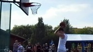 Prawie wpadłem w TABLICE! #basketball