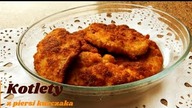 Kotlet z piersi kurczaka w chrupiącej panierce