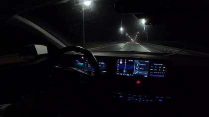 Hundai Ioniq5 Pulpit Nocą GoPro 13