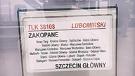 TLK 38108 Lubomirski - 30 minut opóźnienia na Warszawie Centralnej 2. 06 Zakopane Warszawa Szczecin