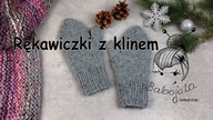 Rękawiczki na drutach, z klinem.  Jak zrobić.