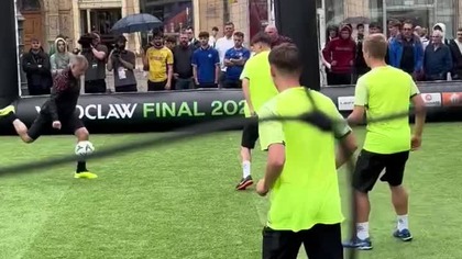 Mariusz Lewandowski w akcji