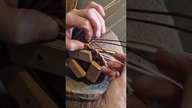 Wyplatanie wikliny krok po kroku  Splot trzyprętowy #Shorts