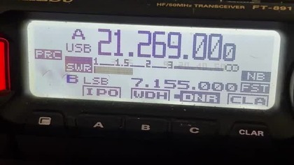 JH1GEX łączność z Japonią 15m 21269 kHz SSB (17. 10. 2026)