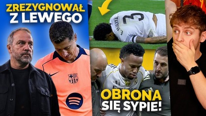 Hansi Flick NAGLE COFNĄŁ Lewandowskiego! KLĘSKA Realu Madryt! Kontuzja Militao! Mocne słowa Salaha