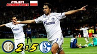 Inter 2:5 Schalke 1/4 Ligi Mistrzów 2010/11, skrót meczu, Polski komentarz HD