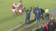 Gol zza połowy