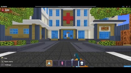 I felt like I was in Minecraft #gaming #minecraft #game #Roblox #animalhospital #Browsegamer