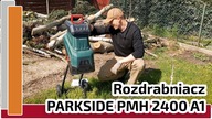 Rozdrabniacz nożowy PARKSIDE PMH 2400 A1 - Czy warto? Test możliwości