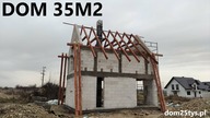 DOM 35M2 + PODDASZE UŻYTKOWE