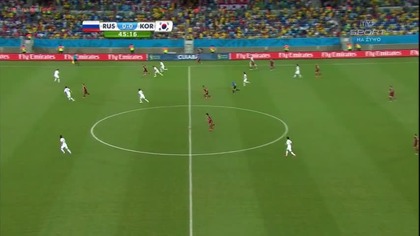 Grupa H: Rosja vs Korea Południowa - 17 06 2014 | 2 połowa
