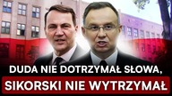 DUDA NA WOJNIE Z SIKORSKIM.  MINISTER UJAWNIŁ KULISY UMOWY.  OSTRA WYMIANA ZDAŃ W TLE